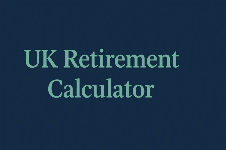uk retirement calculator