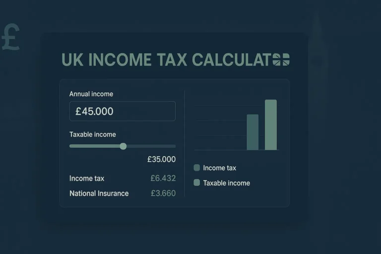 UK Income Tax Calculator 2024/25