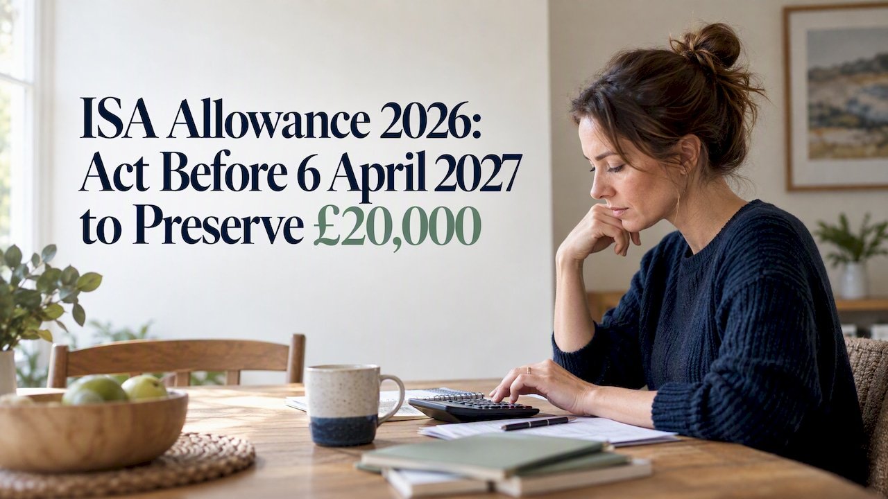 Saver planning ISA contributions at home