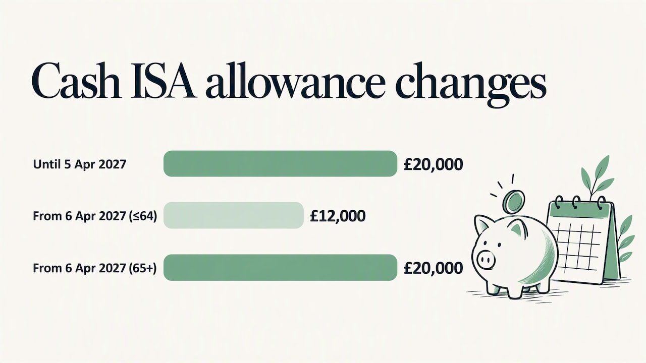 ISA Allowance 2026: Act Before 6 April 2027 to Preserve £20,000 3 What the 2026 Regulations change from 6 April 2027 — overview diagram