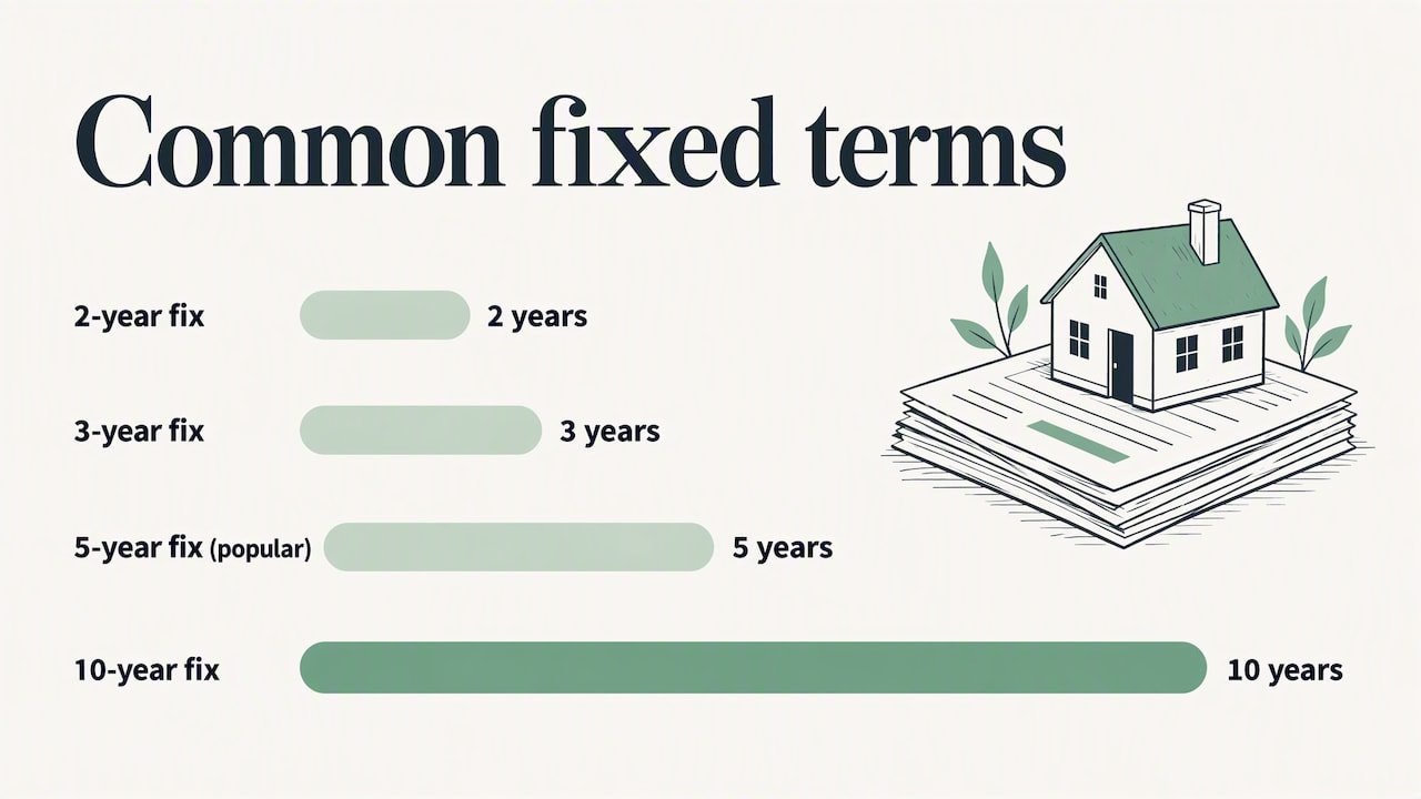 How fixed-rate mortgages work: terms, benefits and trade-offs — overview diagram
