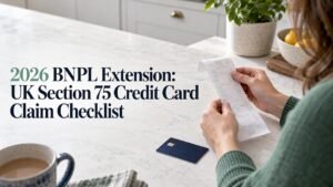 Credit card beside purchase claim evidence