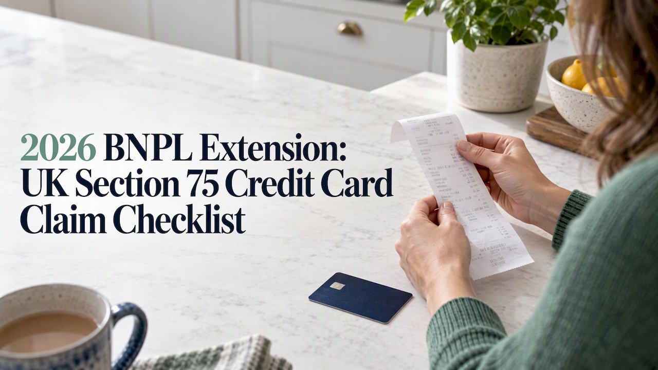 Credit card beside purchase claim evidence