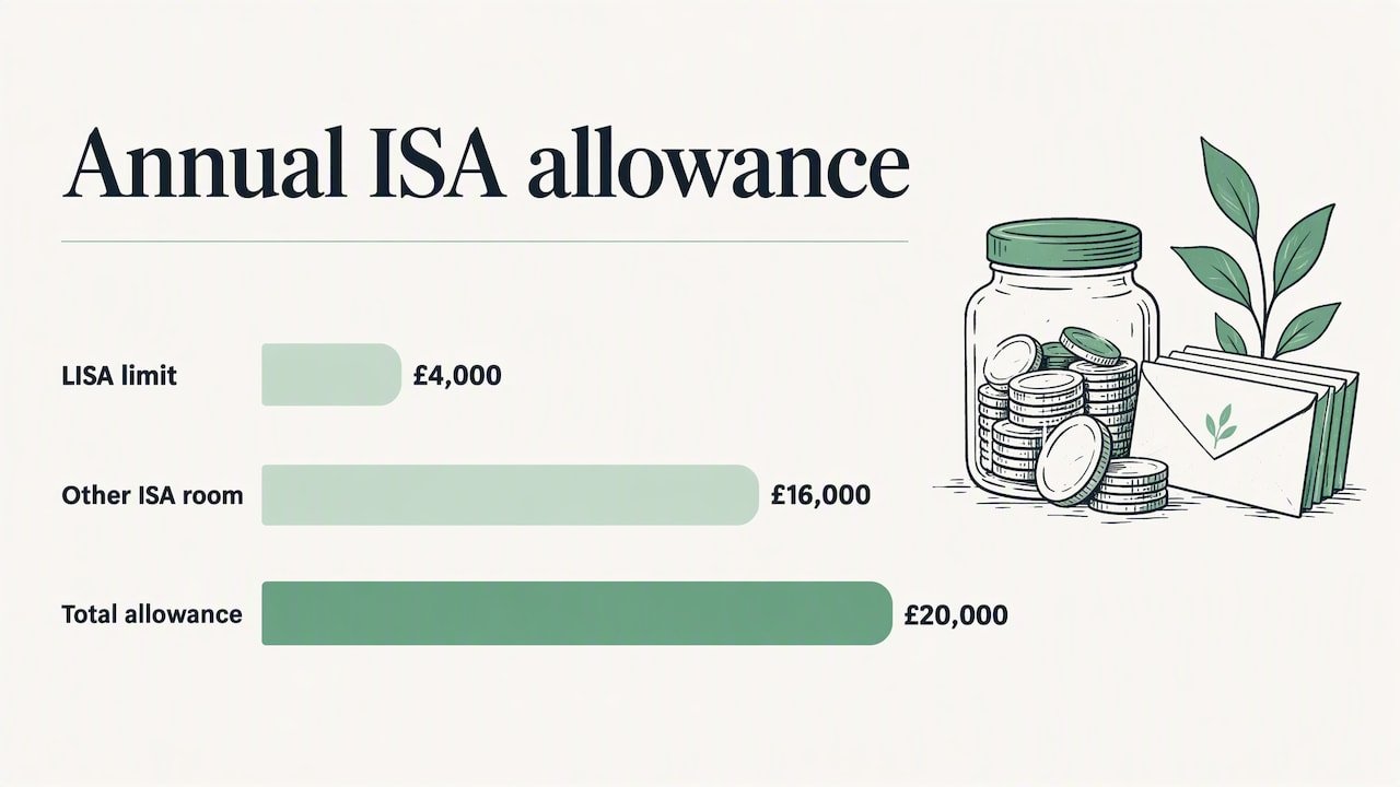 UK Lifetime ISA: £1,000 Bonus, 25% Charge, Home or Retirement 2 1. How does a Lifetime ISA work? — overview diagram